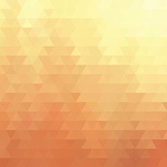 Beige triangular abstract background. Geometric template for presentation. Vector graphics. eps 10