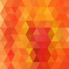 Red-orange geometric background. Presentation template. Layout for advertising. eps 10