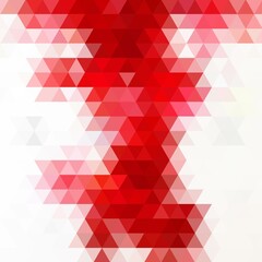 Red triangles - geometric background. Vector illustration, fully editable, you can change the shape and color. eps 10