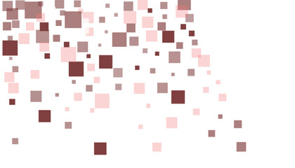 Bright squares on a white background. Festive background, disco. Design element, festive unusual background. Vector illustration, eps 10