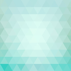 Obraz premium Blue abstract background for presentation. Layout for advertising, brochures. Geometric illustration. Vector triangles. Black triangular background. Geometric illustration. Vector template. Design ele