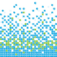 Blue Grid Mosaic Background, Creative Design Templates. eps 10