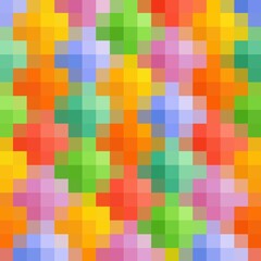 Colorful multi-colored geometric 3D pattern. Abstract colorful backgropund. eps 10