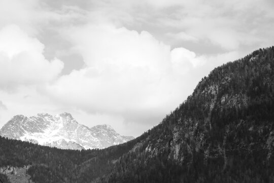Lofer-&Ouml;sterreich-Austria-Alpen-Tal-Schnee