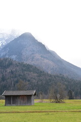 Fototapeta na wymiar Lofer-Österreich-Austria-Alpen-Tal-Schnee