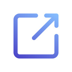 maximize gradient icon