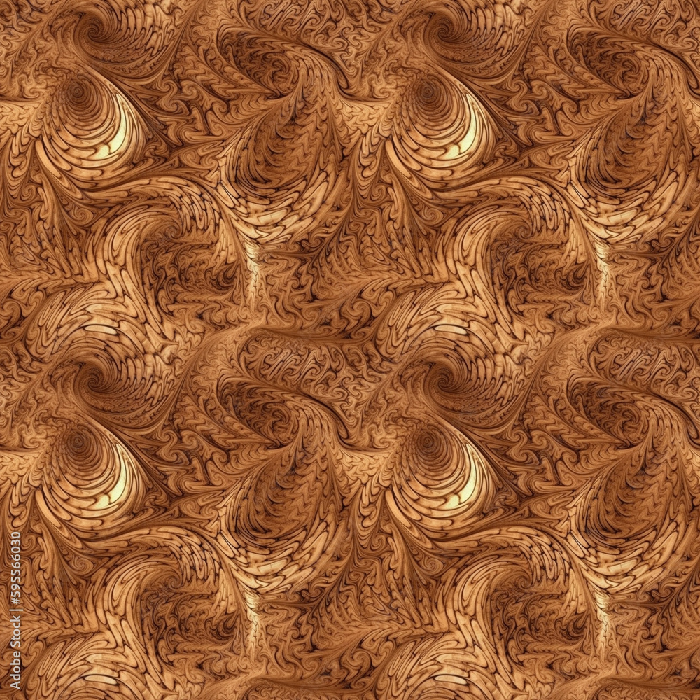 Poster patterns and shapes of dynamic flowing natural forms. ai generative illustration.