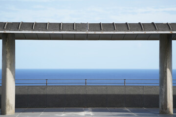 平和記念公園の沖縄の塔