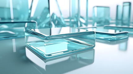 glass texture with generative ai technology