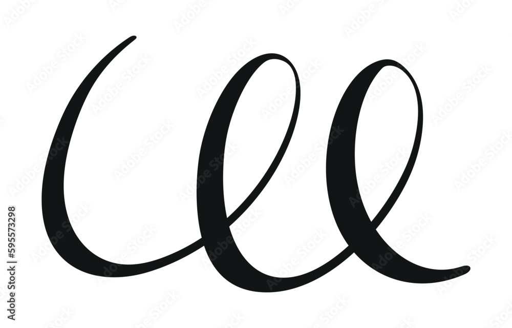 Poster swoosh, swash underline stroke set.abstract wavy thin line. squiggle elements. vector isolated illus