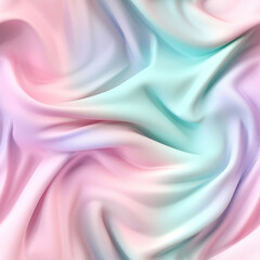 Obraz premium waves of silk fabric, seamless pattern 