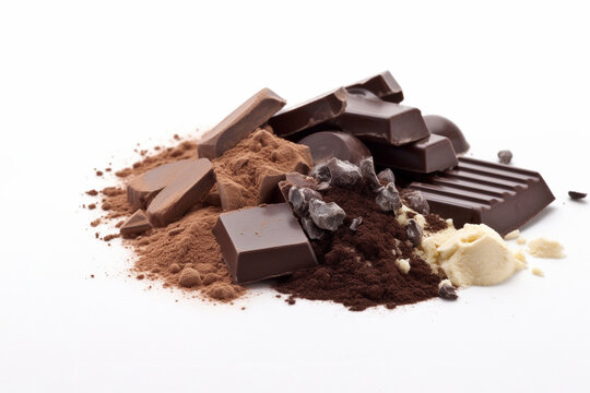 Generative Ai. Mix of chocolates. World chocolate day