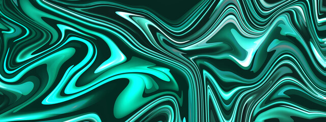 Abstract blue, white liquid marble liens background. Fluid painting abstract marble texture background. Modern banner, fluid trendy background.