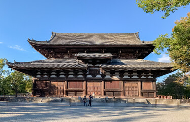 Fototapeta premium Main hall (Kondo) of Toji temple in Kyoto, Japan