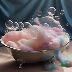 Color bubbles ball
