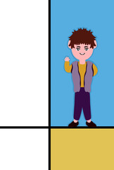 smile boy, sad boy, happy boy, kids emotion, kids expression