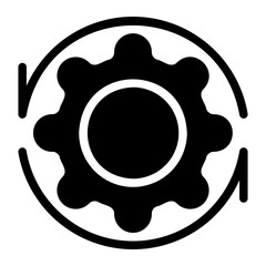 productivity glyph icon