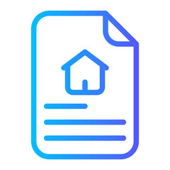 current account gradient icon