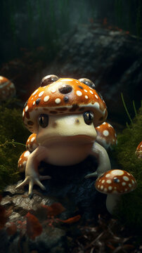 photo-realistic image of super mario toad super Mario back , Generative AI