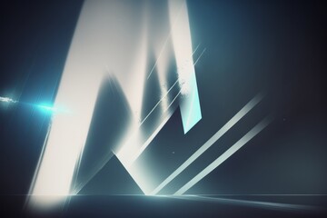 abstract background with glowing lines