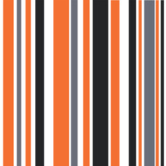 Seamless vector background fabric pattern stripe  balance geometric stripe patterns white orange black gray color tone stripes different size symmetric.