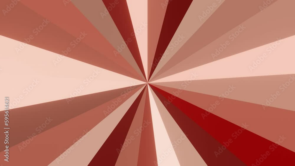 Poster animation of rotating rays or beams shapes. abstract background pattern retro design. geometric glow