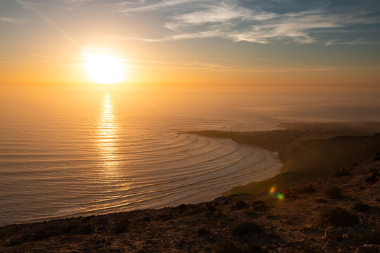 Sunset on imsouane point break
