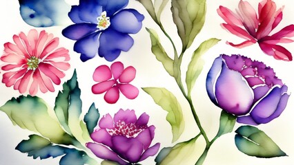watercolor floral 