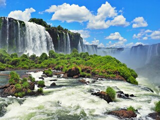 Wodospad Iguazu  - obrazy, fototapety, plakaty