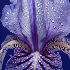 close up of a flower, ai