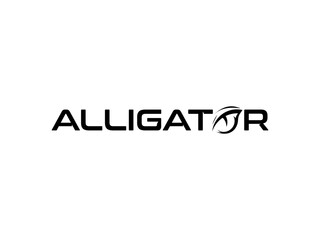 modern alligator logo