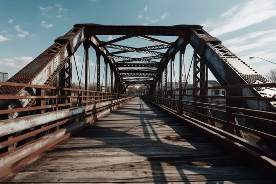 The Edmund Pettus Bridge, where MLK led the civil rights march from Selma to Montgomery. Generative AI