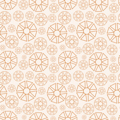 Set of geometric seamless patterns. Abstract geometric hexagon graphic design print cubes pattern. Seamless geometric cubes pattern.