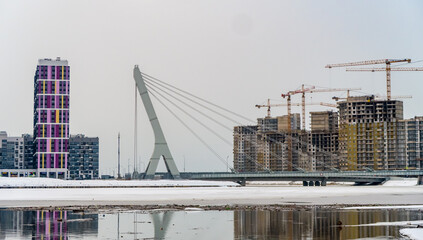 Obraz premium building under construction