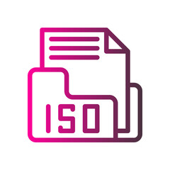 iso gradient icon