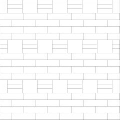 horizontal and vertical continuous background vector illustration. square artboard.
brick line pattern neatly arranged.