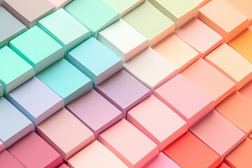 Pastel shade, colorful abstract background (Ai generated)