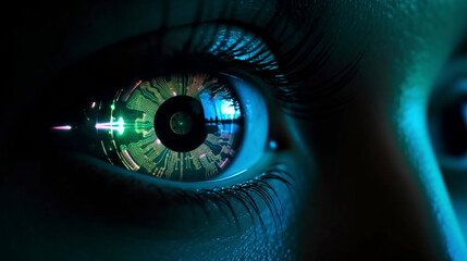 Digital, robotic eye