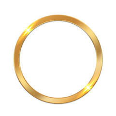 golden Frame circle 01