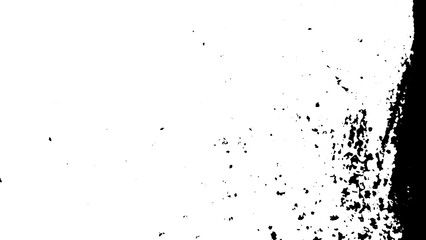 Rustic grunge texture with grain and stains. Abstract noise background. PNG graphic illustration with transparent background.