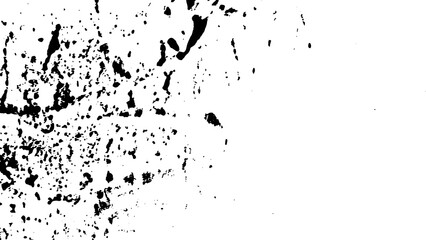 Rustic grunge texture with grain and stains. Abstract noise background. PNG graphic illustration with transparent background.