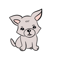 cartoon dog Illustration 