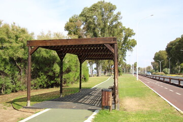 bridge in the park