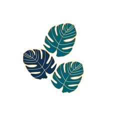 tropical leaves illustration