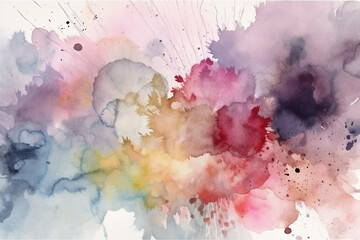 watercolor hand painted background