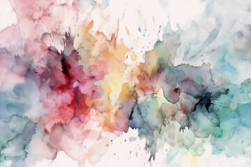 watercolor hand painted background