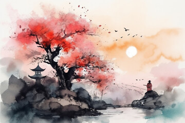 portrait of a person in the park