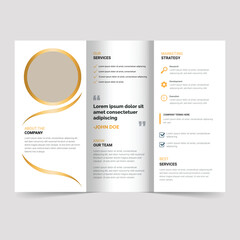  trifold brochure design template for your company, company profile, banner design, social media banner, school admission, roll up vector, webinar vector design