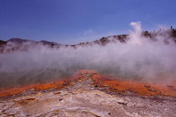 Waiotapu New Zealand Thermal Champagne Pool