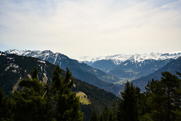 landscape in the morning
